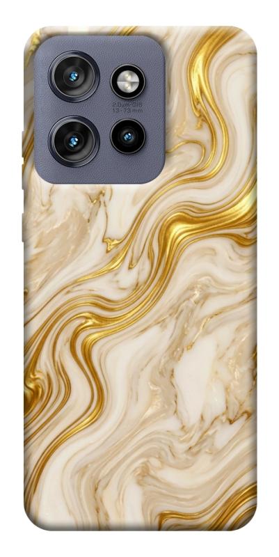 Чохол itsPrint Liquid gold marble для Motorola Edge 50 Neo, мармур, купити оптом з доставкою