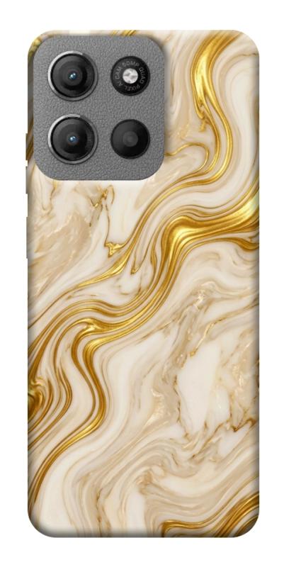 Чохол itsPrint Liquid gold marble для Motorola Moto G15 4G, мармур, купити оптом з доставкою