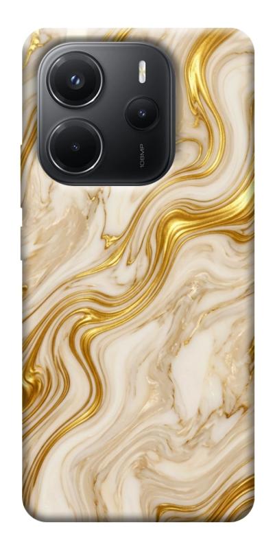 Чохол itsPrint Liquid gold marble для Xiaomi Redmi Note 14 4G (Europe version), мармур, купити оптом з доставкою