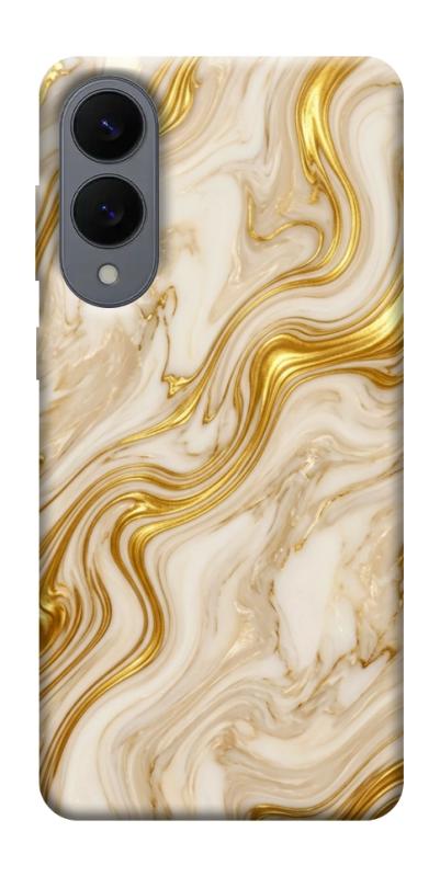Чохол itsPrint Liquid gold marble для Samsung Galaxy S25 Edge, мармур, купити оптом з доставкою