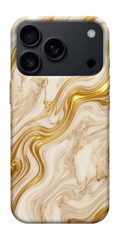 Чехол itsPrint Liquid gold marble для Apple iPhone 17 Pro Max (6.9"), мрамор, купить оптом с доставкой