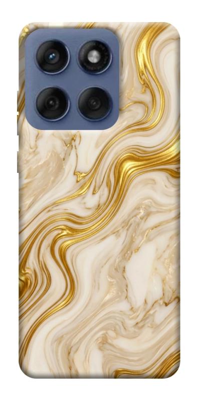 Чехол itsPrint Liquid gold marble для Motorola Edge 60 Fusion, мрамор, купить оптом с доставкой