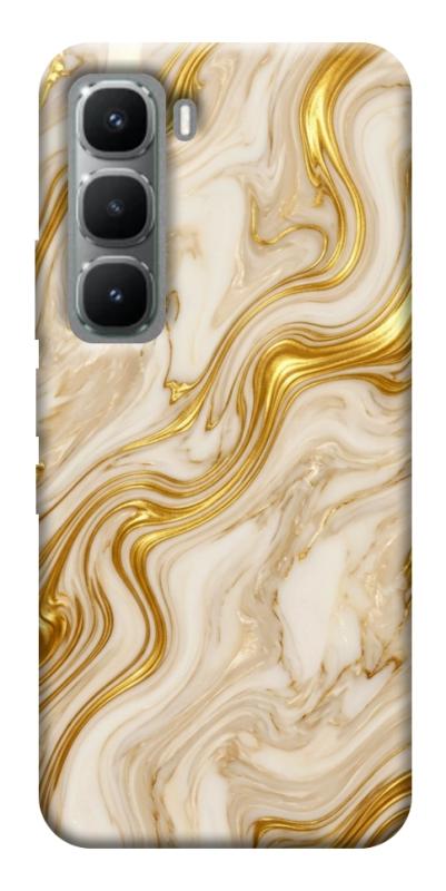 Чехол itsPrint Liquid gold marble для Infinix Hot 60 Pro+, мрамор, купить оптом с доставкой