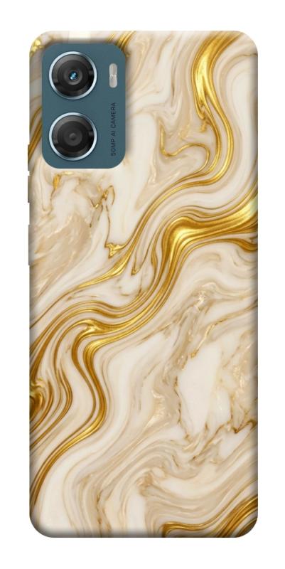 Чехол itsPrint Liquid gold marble для Motorola Moto G06, мрамор, купить оптом с доставкой