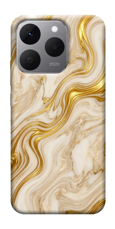 Чехол itsPrint Liquid gold marble для Realme 15T, мрамор, купить оптом с доставкой