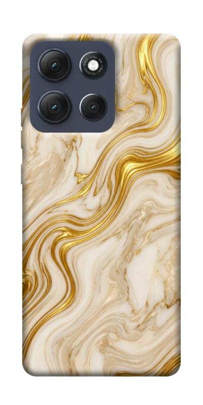 Чехол itsPrint Liquid gold marble для Motorola Moto G86 Power, мрамор, купить оптом с доставкой