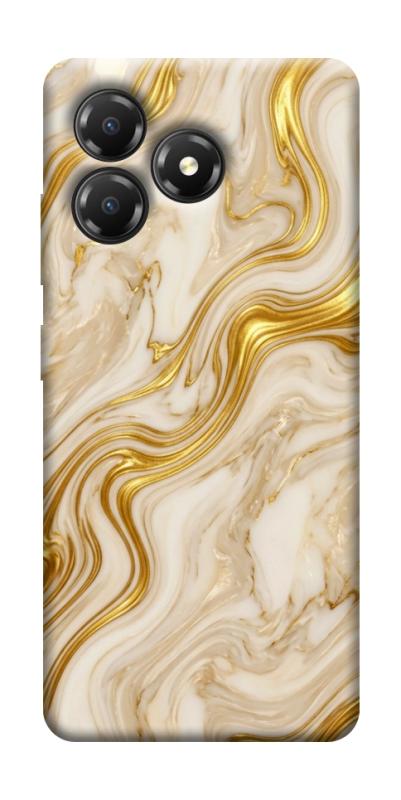 Чехол itsPrint Liquid gold marble для ZTE Blade A36, мрамор, купить оптом с доставкой