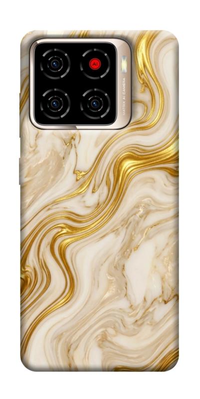 Чехол itsPrint Liquid gold marble для ZTE Blade A56, мрамор, купить оптом с доставкой