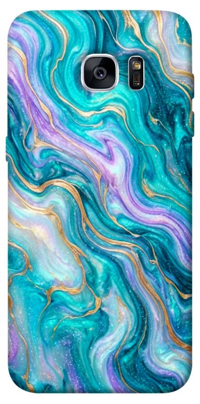 Чехол itsPrint Mermaid marble для Samsung G935F Galaxy S7 Edge, мрамор, купить оптом с доставкой