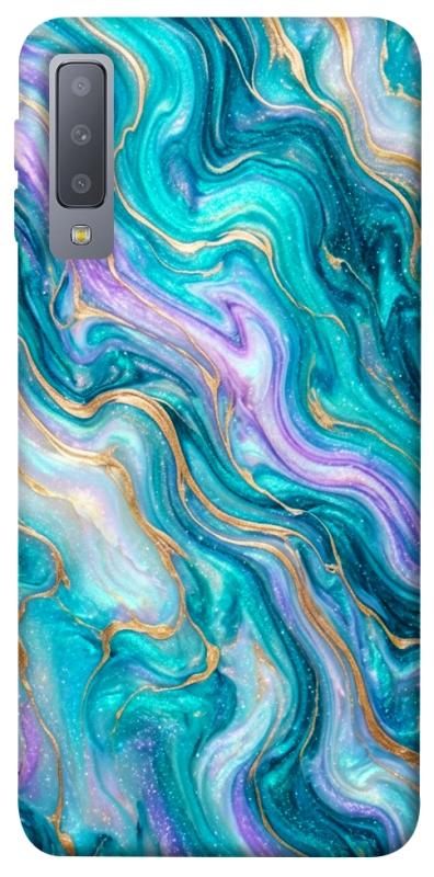 Чохол itsPrint Mermaid marble для Samsung A750 Galaxy A7 (2018), мармур, купити оптом з доставкою