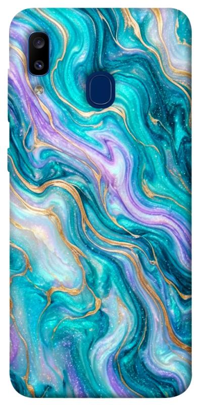Чехол itsPrint Mermaid marble для Samsung Galaxy A20 / A30, мрамор, купить оптом с доставкой