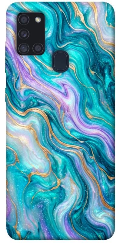 Чехол itsPrint Mermaid marble для Samsung Galaxy A21s, мрамор, купить оптом с доставкой