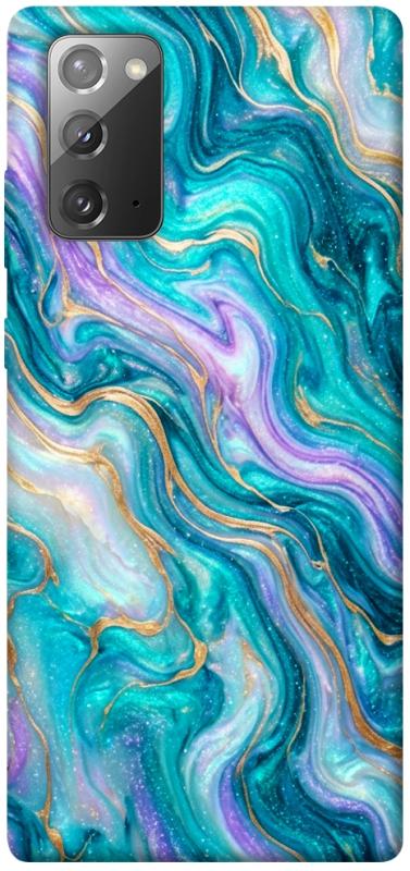 Чохол itsPrint Mermaid marble для Samsung Galaxy Note 20, мармур, купити оптом з доставкою