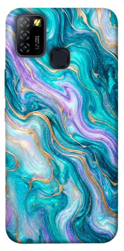 Чехол itsPrint Mermaid marble для Infinix Hot 10 Lite, мрамор, купить оптом с доставкой