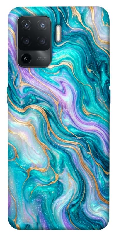 Чехол itsPrint Mermaid marble для Oppo Reno 5 Lite, мрамор, купить оптом с доставкой