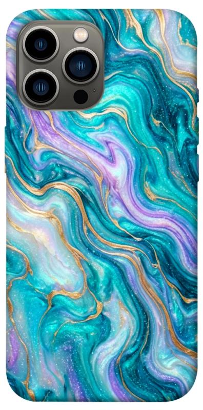 Чехол itsPrint Mermaid marble для Apple iPhone 13 Pro Max (6.7"), мрамор, купить оптом с доставкой