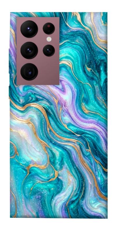 Чохол itsPrint Mermaid marble для Samsung Galaxy S22 Ultra, мармур, купити оптом з доставкою
