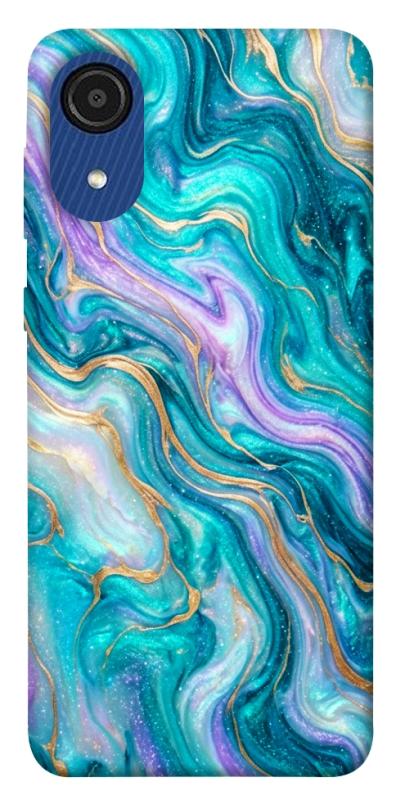 Чехол itsPrint Mermaid marble для Samsung Galaxy A03 Core, мрамор, купить оптом с доставкой