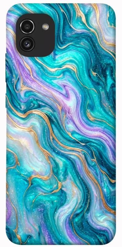 Чехол itsPrint Mermaid marble для Samsung Galaxy A03, мрамор, купить оптом с доставкой