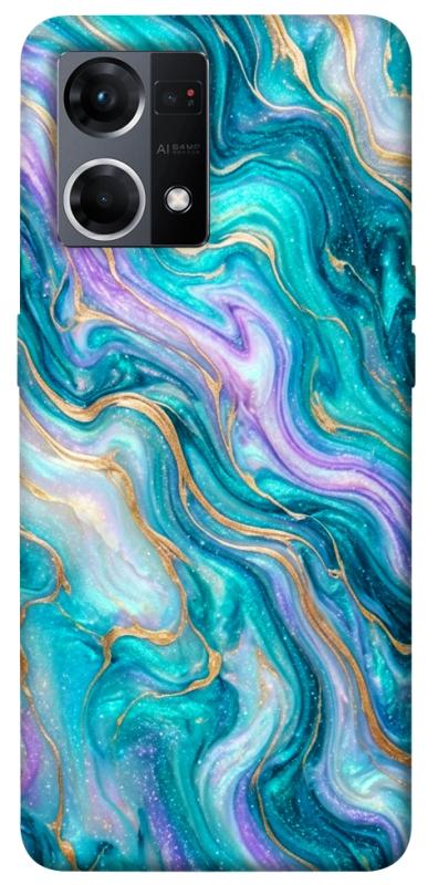 Чохол itsPrint Mermaid marble для Oppo Reno 7 4G, мармур, купити оптом з доставкою