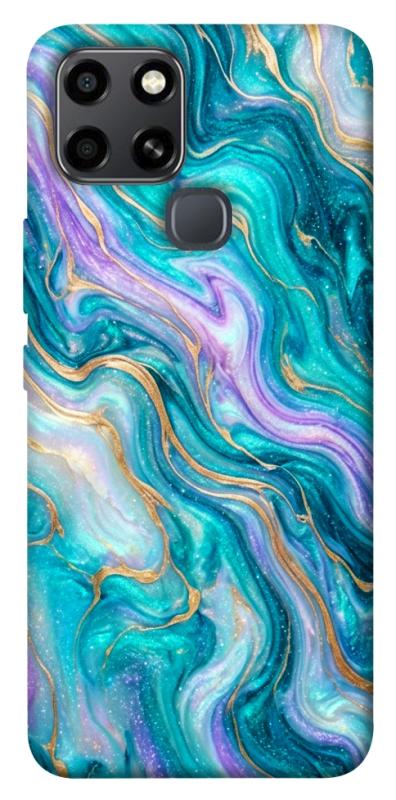 Чехол itsPrint Mermaid marble для Infinix Smart 6, мрамор, купить оптом с доставкой