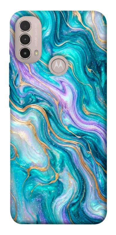 Чохол itsPrint Mermaid marble для Motorola Moto E40, мармур, купити оптом з доставкою