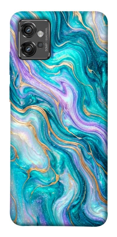 Чехол itsPrint Mermaid marble для Motorola Moto G32, мрамор, купить оптом с доставкой
