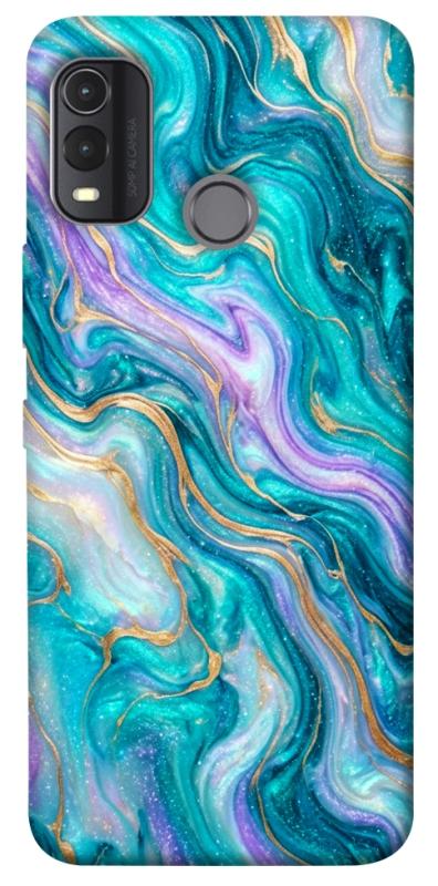 Чохол itsPrint Mermaid marble для Nokia G11 Plus, мармур, купити оптом з доставкою