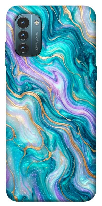 Чохол itsPrint Mermaid marble для Nokia G21, мармур, купити оптом з доставкою