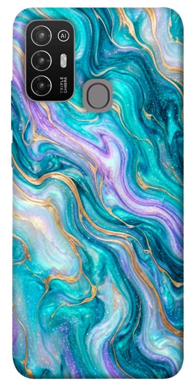 Чехол itsPrint Mermaid marble для ZTE Blade A52, мрамор, купить оптом с доставкой