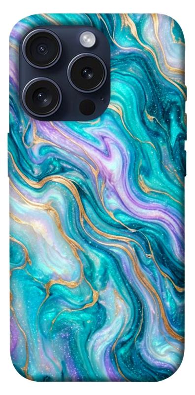 Чохол itsPrint Mermaid marble для Apple iPhone 15 Pro (6.1"), мармур, купити оптом з доставкою