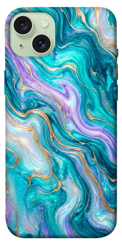 Чехол itsPrint Mermaid marble для Apple iPhone 15 Plus (6.7"), мрамор, купить оптом с доставкой