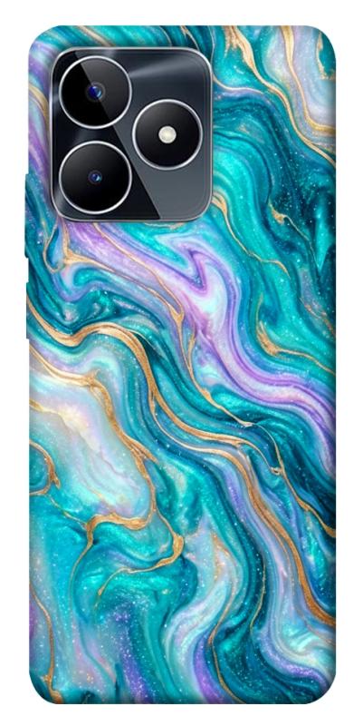 Чехол itsPrint Mermaid marble для Realme C53, мрамор, купить оптом с доставкой