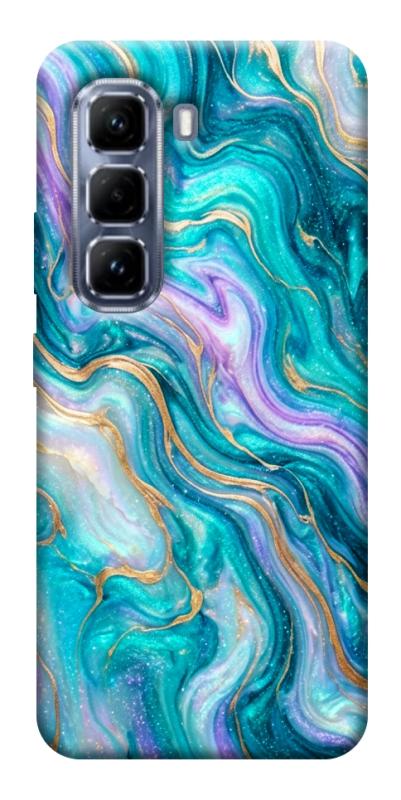 Чехол itsPrint Mermaid marble для Infinix Hot 50 Pro, мрамор, купить оптом с доставкой