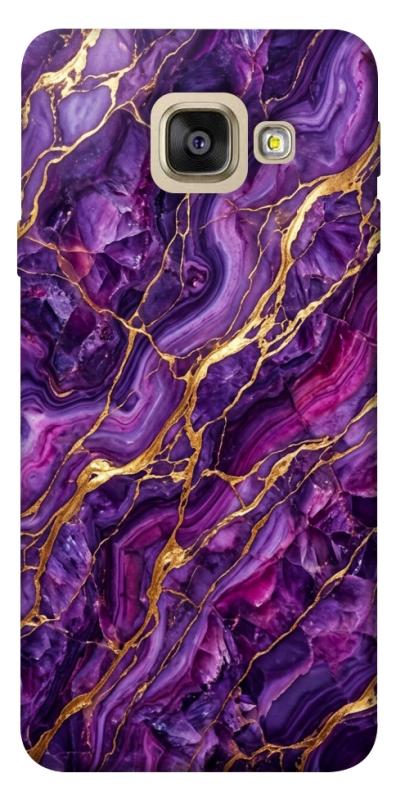 Чехол itsPrint Purple gold для Samsung A520 Galaxy A5 (2017), мрамор, купить оптом с доставкой