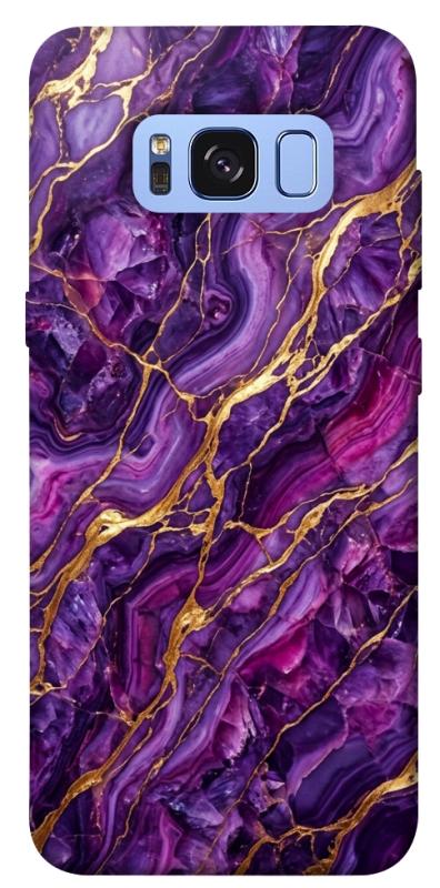 Чохол itsPrint Purple gold для Samsung G950 Galaxy S8, мармур, купити оптом з доставкою