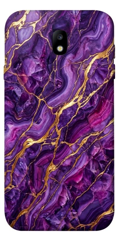 Чохол itsPrint Purple gold для Samsung J730 Galaxy J7 (2017), мармур, купити оптом з доставкою