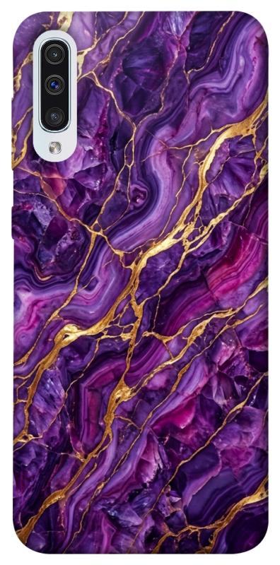 Чохол itsPrint Purple gold для Samsung Galaxy A50 (A505F) / A50s / A30s, мармур, купити оптом з доставкою
