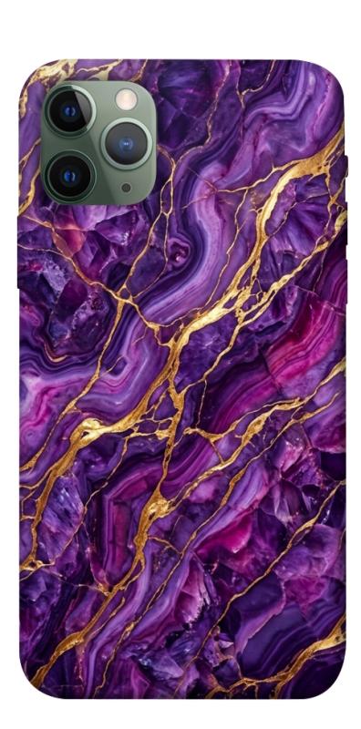 Чохол itsPrint Purple gold для Apple iPhone 11 Pro (5.8"), мармур, купити оптом з доставкою