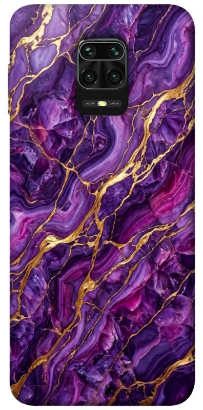 Чехол itsPrint Purple gold для Xiaomi Redmi Note 9s / Note 9 Pro / Note 9 Pro Max, мрамор, купить оптом с доставкой