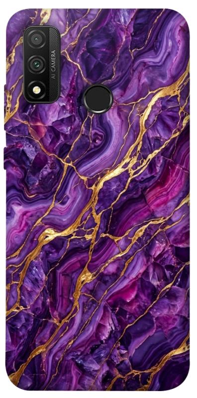 Чохол itsPrint Purple gold для Huawei P Smart (2020), мармур, купити оптом з доставкою