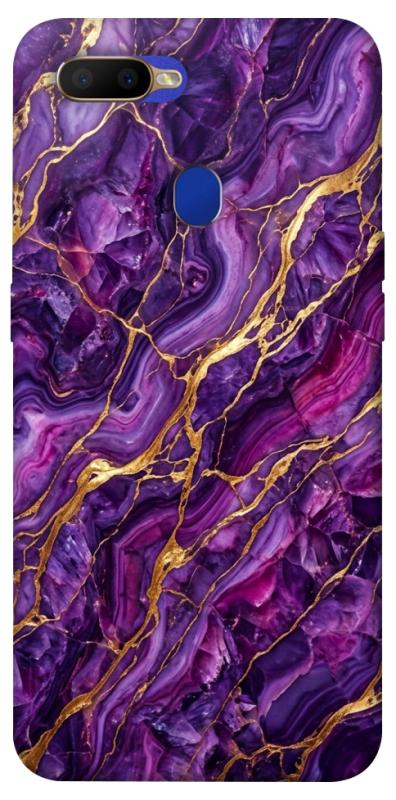 Чехол itsPrint Purple gold для Oppo A5s / Oppo A12, мрамор, купить оптом с доставкой