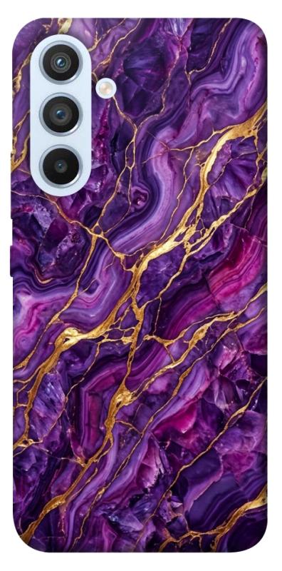 Чохол itsPrint Purple gold для Samsung Galaxy A54 5G, мармур, купити оптом з доставкою