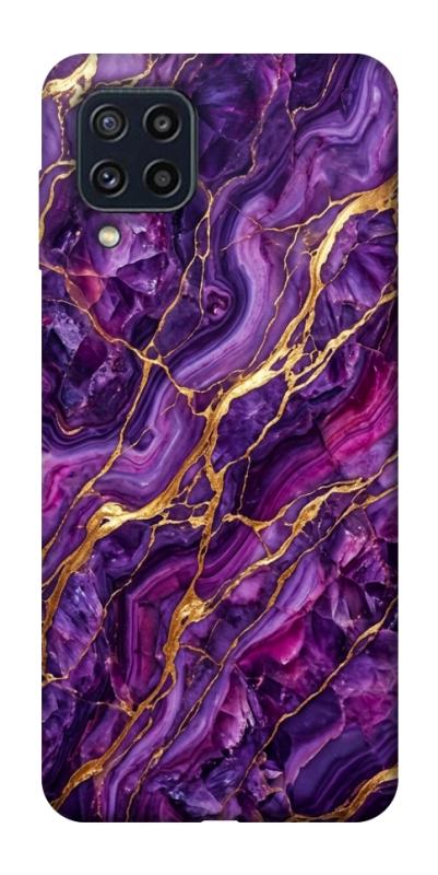 Чохол itsPrint Purple gold для Samsung Galaxy M32, мармур, купити оптом з доставкою