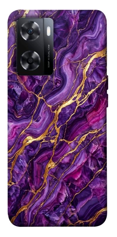 Чохол itsPrint Purple gold для OnePlus Nord N20 SE, мармур, купити оптом з доставкою