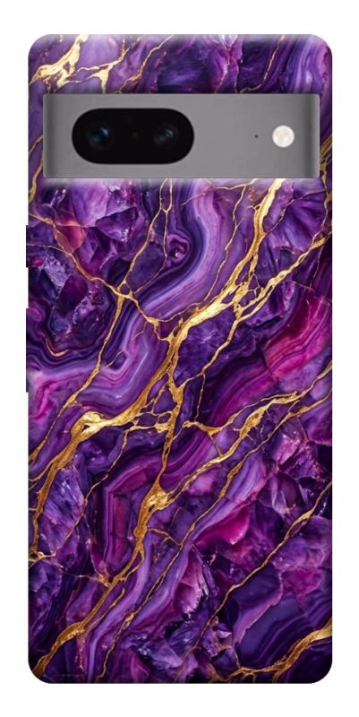Чохол itsPrint Purple gold для Google Pixel 7, мармур, купити оптом з доставкою