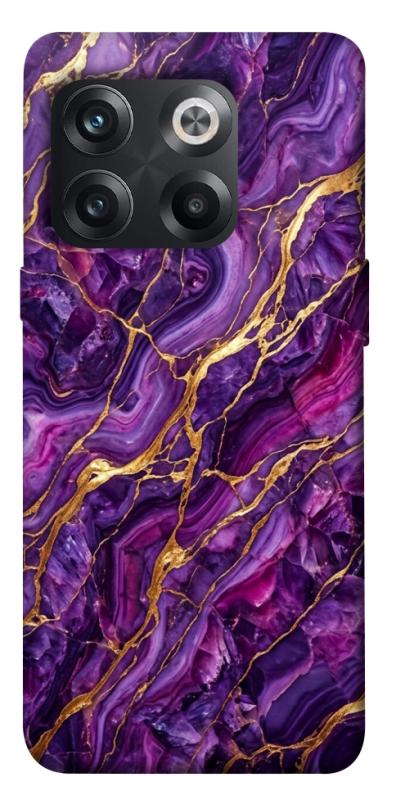 Чохол itsPrint Purple gold для OnePlus 10T, мармур, купити оптом з доставкою