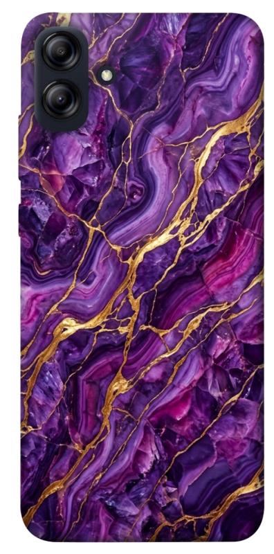 Чехол itsPrint Purple gold для Samsung Galaxy A04e, мрамор, купить оптом с доставкой