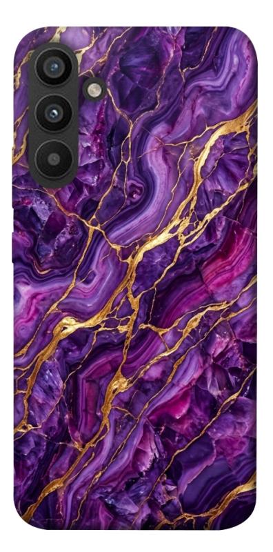 Чехол itsPrint Purple gold для Samsung Galaxy A34 5G, мрамор, купить оптом с доставкой