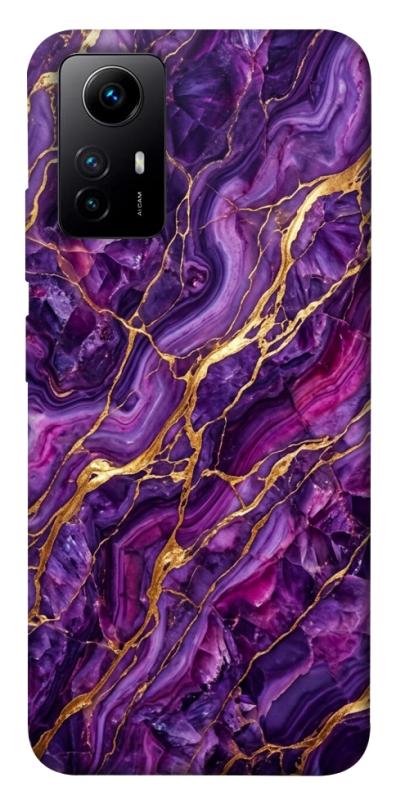 Чохол itsPrint Purple gold для Xiaomi Redmi Note 12S, мармур, купити оптом з доставкою